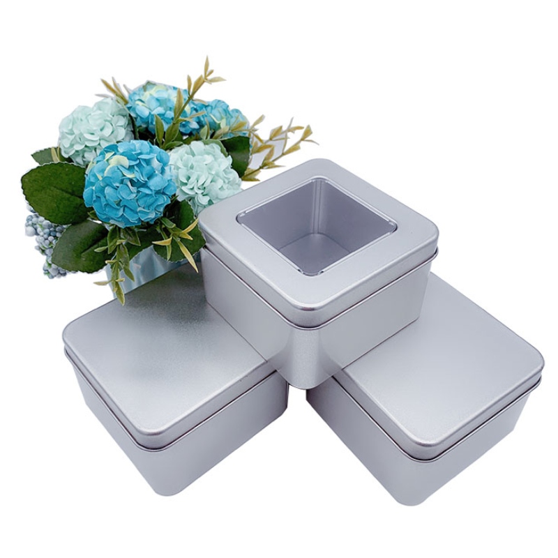 Square Tin Box (90mm * 90mm * 55 mm)