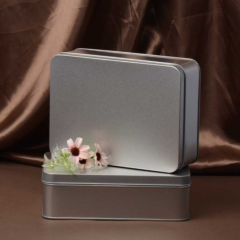 Frosted Metal Storage Box Bird \\\\ \'s Nest Lahjapakkaus Tin Box 220 * 160 * 65mm